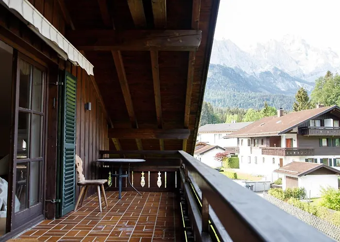 Dachgeschoss Akelei Am Fusse Der Zugspitze Daire Grainau